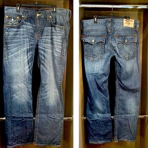 True Religion “Straight” Jeans 38”